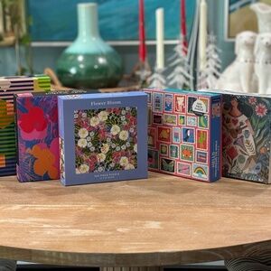 Art Puzzle 🧩 Collection, Set of 5 Collectible